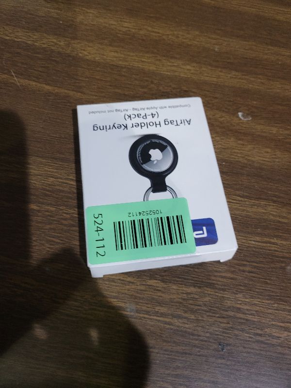 Photo 1 of [4-Pack] Case for Apple AirTag Holder Keychain – IPX6 Waterproof, Anti-Lost, Scratch-Resistant Case for Air Tag – for Keys, Pets, Luggage