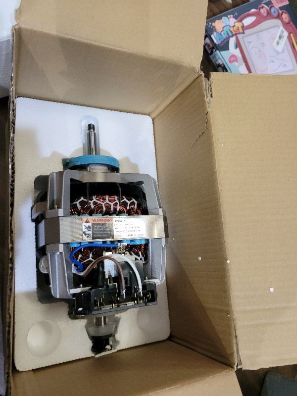 Photo 1 of 0EM 279827 Dryer Drive Motor with Pulley (Upgraded Blower Shaft Length) by puxyblue - Compatible with MayTag Kitchenaid Kenmore Whirlpool Dryer Motor Replaces AP3094245, EAP334304, PS334304,W10194250