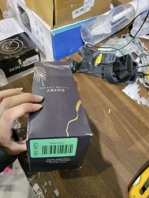 Photo 1 of 18x18 Throw Pillow Covers Set of 2, Decorative Faux Fur Covers for Bed, Couch Soft Fluffy Pillow Cover with Velvet Back for Living Room, Neutral Home Décor Accent for Sofa - Wine Red