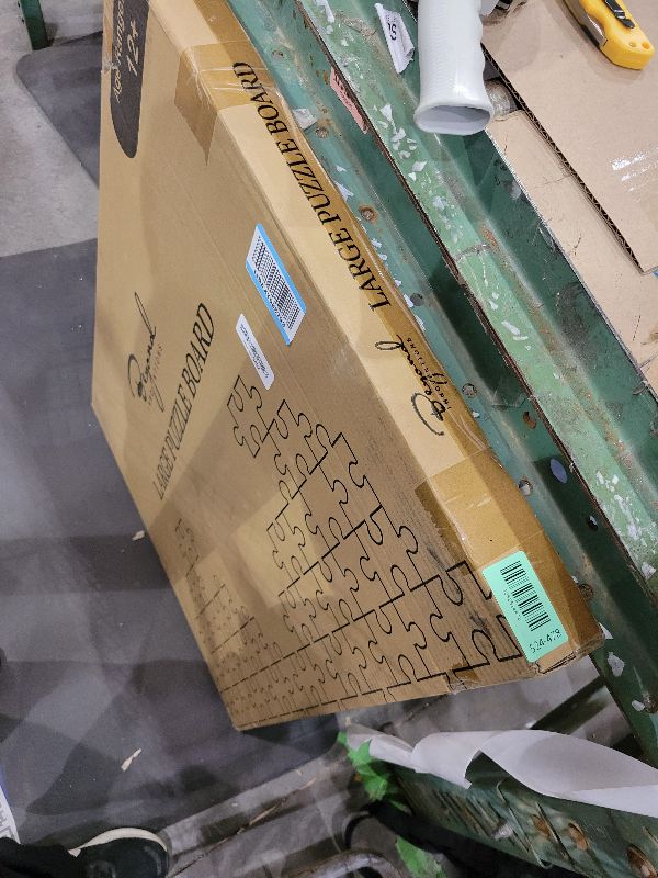 Photo 1 of 1000 Piece Rotating Puzzle Board with Drawers and Cover - 4 Drawers, Wooden Jigsaw Puzzle Table | 30” X 22”| Jigsaw Puzzle Board - Portable Puzzle Tables for Adults and Kids by Beyond Innoventions