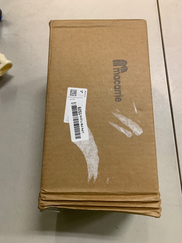 Photo 1 of Macarrie 10 Pack Small Lamp Shade Barrel Fabric Lampshade Cover Clip on Table Floor Lamp Wall 3" x 6" x 5" Rustic Beige Linen Eyes Protected Appearance(White)