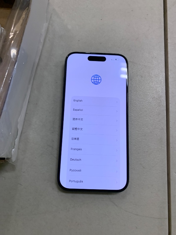 Photo 1 of Apple iPhone 15 Pro, 256GB, Black Titanium - Unlocked (Renewed)