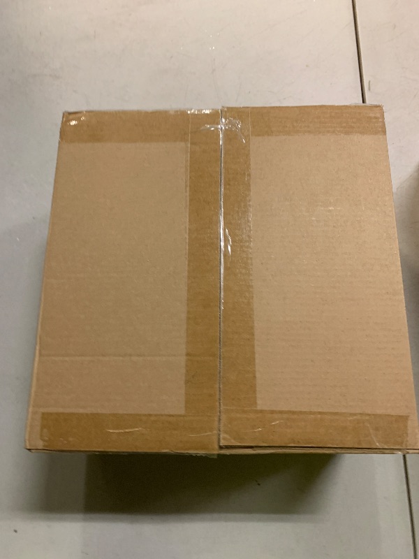 Photo 1 of 9.4in Vintage Brass Gold Semi Flush Mount Ceiling Light with Milk White Glass Shade, Farmhouse Antique Ceiling Lighting Fixture for Hallway Closet Small Room Kitchen Entryway Porch, Bulb Not Included