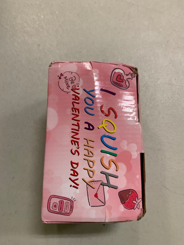 Photo 1 of 24Packs Valentines Day Heart Stress Balls with Cards,Squishy Squeeze Balls Bulk Fidget Toys for Adults,Stress Relief Balls,Classroom Exchange