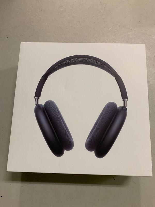 Photo 1 of Apple AirPods Max Wireless Over-Ear Headphones, Pro-Level Active Noise Cancellation, Transparency Mode, Personalized Spatial Audio, USB-C Charging, Bluetooth Headphones for iPhone - Midnight