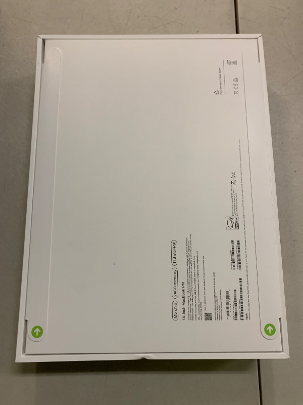 Photo 1 of Apple 2025 MacBook Pro Laptop with M5 chip with 10?core CPU and 10?core GPU: Built for Apple Intelligence, 14.2-inch Liquid Retina XDR Display, 24GB Unified Memory, 1TB SSD Storage; Space Black