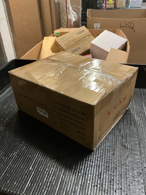 Photo 1 of SUOERNUO Shoe Rack 5 Tier Shoe Storage Organizer Metal Mesh Shelves with MDF Top Board for Entryway, Hallway, Closet,Bedroom?Living Room (Black+Rustic Brown, Large 5 Tier)