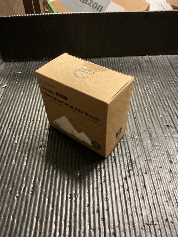 Photo 1 of 2 Pack and Play Sheets, Waterproof Mini Crib Sheets Fitted - 38x26 Organic Cotton Pack N Play Sheets for Graco Pack and Play Mattress, Playard Baby Crib Sheets,Neutral for Boy,Girl,Toddler(KeaSafari)