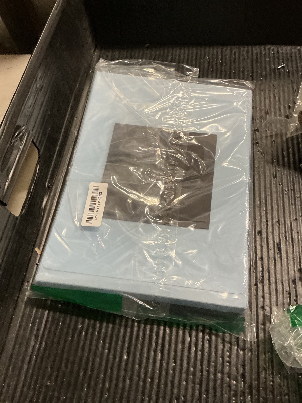 Photo 1 of 2 Pack Magnetic File Holder - Paper Holder, Pocket Organizer,Hanging Wall File Organizer Office Supplies Storage, Magazine Mail Organizer Case for Notebooks,Planners,Letter (Blue)