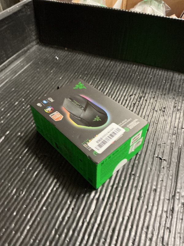 Photo 1 of Razer Basilisk V3 Pro Wireless Gaming Mouse: HyperScroll Tilt Wheel - 30K DPI Optical Sensor - Gen-3 Optical Switches - 13-Zone Chroma RGB - 13 Programmable Controls - 3 Connection Modes - Black