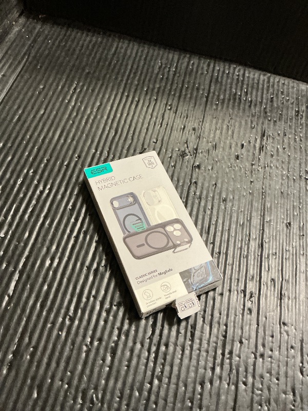 Photo 1 of ESR for iPhone 17 Pro Case with Stash Stand, Camera Control Cover Compatible with MagSafe, Military-Grade Drop Protection Magnetic Phone Case, Scratch-Resistant Back Cover, Frosted Green