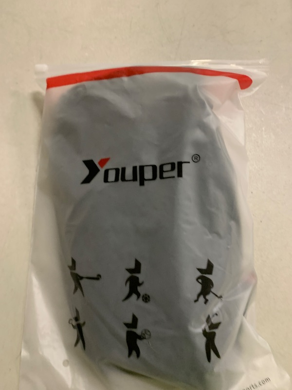 Photo 1 of Youper Adult Elite Compression Padded Sliding Shorts w/Soft Athletic Cup for Baseball, Football (Black Black, Medium)