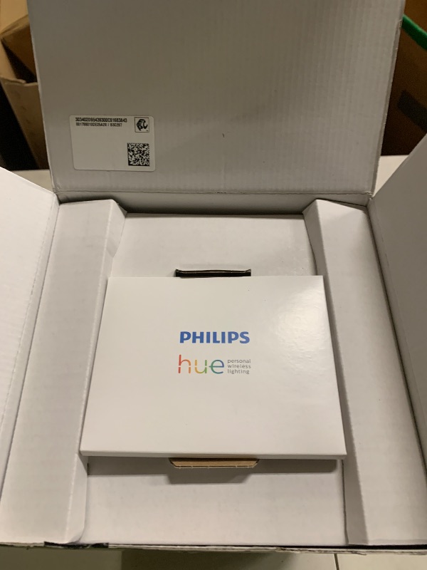 Photo 1 of Philips Hue Twilight Smart Sleep and Wake-Up LED Lamp, White & Color Smart Lighting, Bedside Lamp Compatible with Bluetooth, Voice Control with Alexa, Apple Home & Google Assistant
