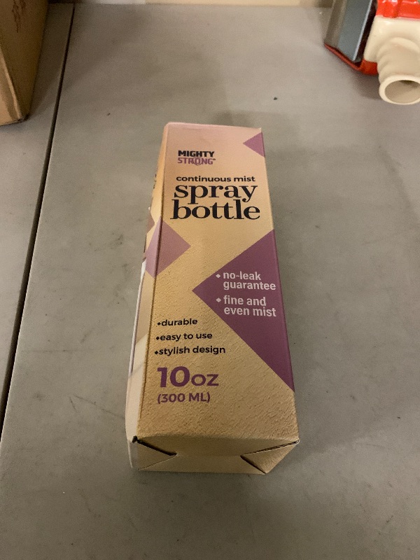 Photo 1 of 10 OZ Continuous Spray Bottles - Ultra Fine Mist Sprayer | Water Spray Bottle For Hair Stuff, Mister Spray Bottle For Plants Mister | Hair Spray Bottles For Hairstyling, Cleaning, Salons