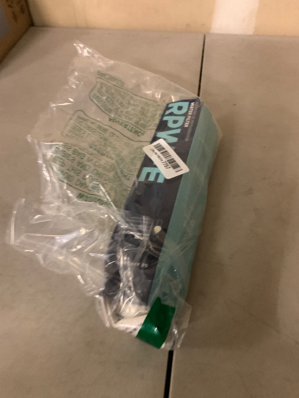 Photo 1 of GE RPWFE™ Refrigerator Water Filter, Genuine Replacement Filter, Certified to Reduce Lead, Microplastics, PFOA/PFOS, and 50+ Other Impurities, Compatible with GE Appliances Brands, Pack of 1