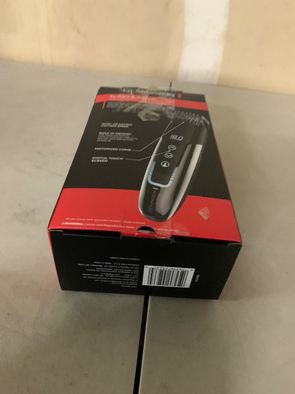 Photo 1 of Remington MB4700 Smart Beard Trimmer with Memory Settings and Digital Touch Screen, Rechargeable for Cordless Use