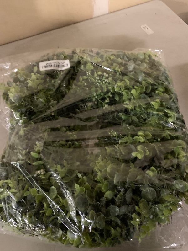 Photo 1 of 26'' Large Boxwood Wreath for Front Door Window Porch Artificial Boxwoods Greenery Leaves Outdoor Indoor Wreath for Home Door Farmhouse Wall Decor Spring Summer All Seasons Green