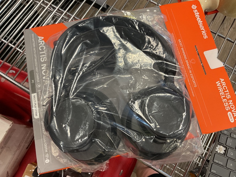 Photo 1 of SteelSeries Arctis Nova 7P Wireless Gen 2 Gaming Headset - Real-Time App Control, 50+ HR Play, Neodymium Magnetic Drivers, Mix 2.4GHz/Bluetooth, PS5, PS4, PC, Switch 1/2, Mobile - Black