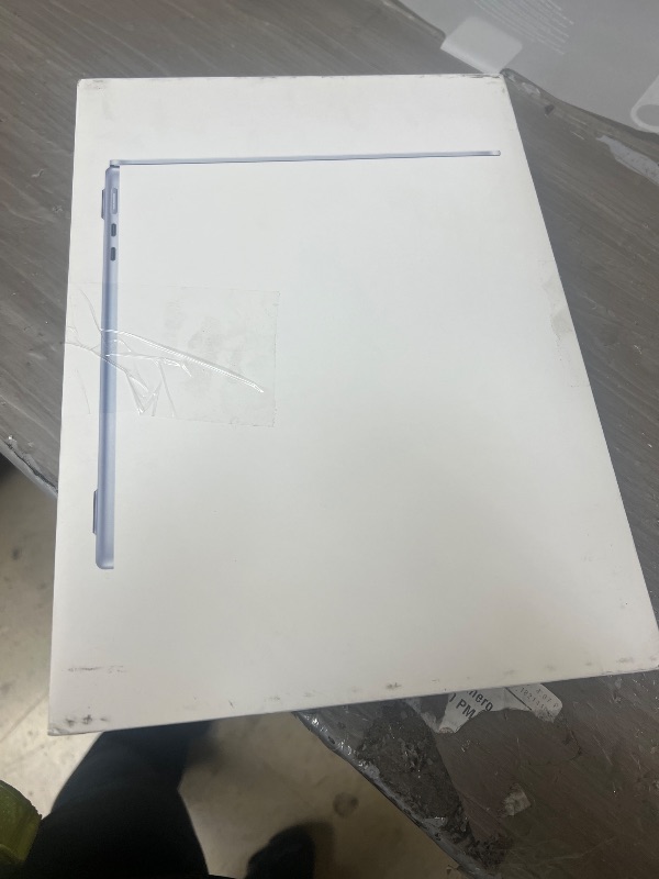 Photo 1 of Apple 2025 MacBook Air 13-inch Laptop with M4 chip: Built for Apple Intelligence, 13.6-inch Liquid Retina Display, 24GB Unified Memory, 512GB SSD Storage, 12MP Center Stage Camera, Touch ID; Sky Blue