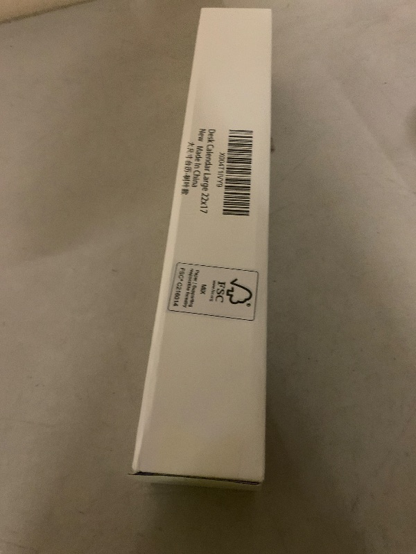 Photo 1 of 2026 Desk Calendar 22'' x 17'', Large Monthly Desktop Calendar, 18 Months Desk Pad (Jan. 2026 - Jun. 2027) for Home School Office Supplies