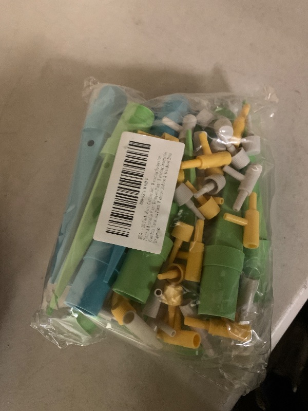 Photo 1 of 20 Pack Multi Caliber Self Watering Spikes for Plant,Adjustable Plant Dripper,Plant Watering Inserts for Garden,Vacation Plant Waterer Indoor & Outdoor Drip Irrigation