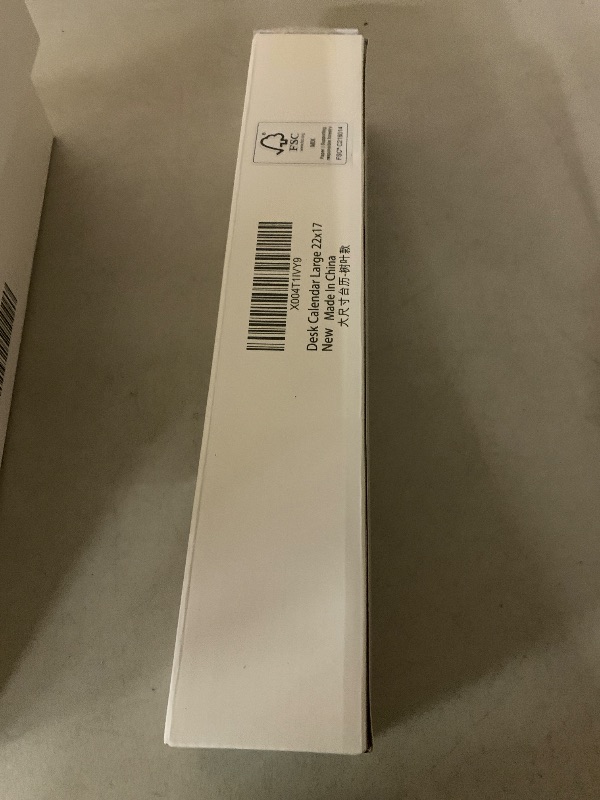 Photo 1 of 2026 Desk Calendar 22'' x 17'', Large Monthly Desktop Calendar, 18 Months Desk Pad (Jan. 2026 - Jun. 2027) for Home School Office Supplies