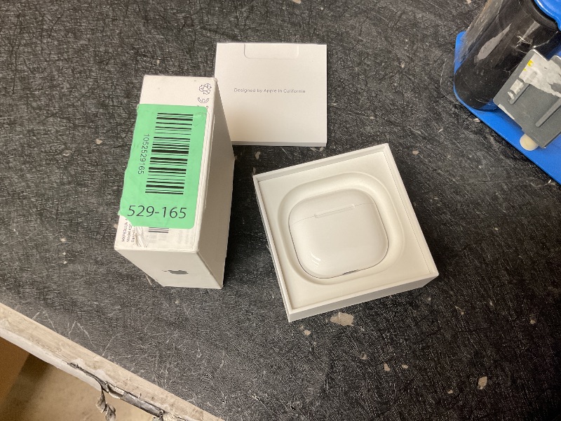 Photo 1 of Apple AirPods 4 Wireless Earbuds, Bluetooth Headphones, with Active Noise Cancellation, Adaptive, Transparency Mode, Personalized Spatial Audio, USB-C Charging Case, Wireless Charging, H2 Chip
