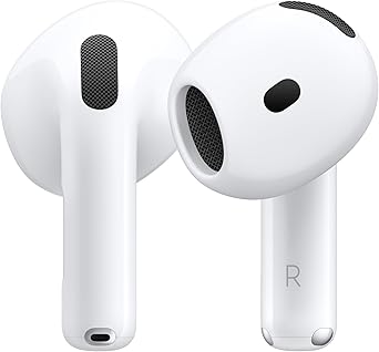 Photo 1 of Apple AirPods 4 Wireless Earbuds, Bluetooth Headphones, with Active Noise Cancellation, Adaptive, Transparency Mode, Personalized Spatial Audio, USB-C Charging Case, Wireless Charging, H2 Chip
