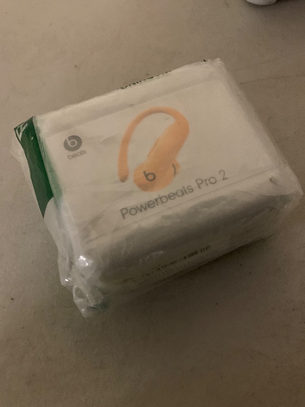 Photo 1 of Beats Powerbeats Pro 2 - Wireless Noise Cancelling Workout Earbuds with Secure- Fit Earhooks, Up to 45-Hour Battery with Charging Case, Sweat & Water Resistant, Heart Rate Monitoring - Electric Orange