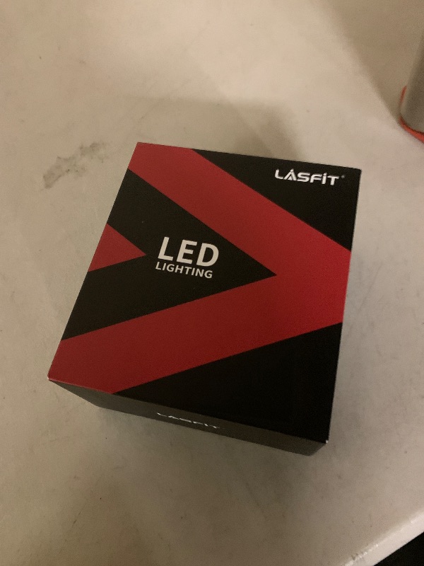 Photo 1 of LASFIT BEAM H-7 Bulb, 6000K White Bright H-7 Light Bulb, 1:1 Mini Size, No Adapter Required, Non-polarity, Fanless Noiseless, Plug and Play, Halogen Replacemet for H7 Fog Bulb, Pack of 2