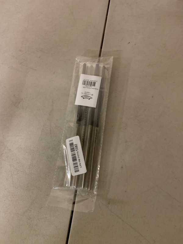 Photo 1 of 304 Stainless Steel durable Lightweight Korean-style Beautiful Chopsticks Set Scratch Resistant 4Pieces-black