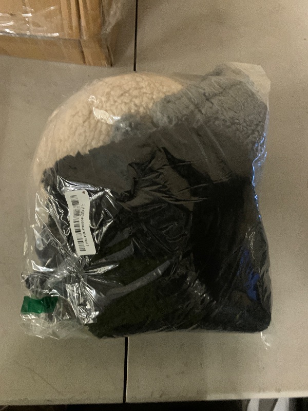 Photo 1 of 1 Pack 3 Calming Blankets Fluffy Premium Fleece Pet Blanket Soft Sherpa Throw for Dog Puppy Cat Beige/Black/Grey Small (23" x16'')