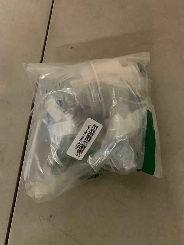 Photo 1 of 1-1/2"×1-1/2" Clear Removable Bottle Trap, P-Trap Replacement, Easy Cleaning, for Kitchen, Bathroom & Garbage Disposal Sink Drain (White-Male)