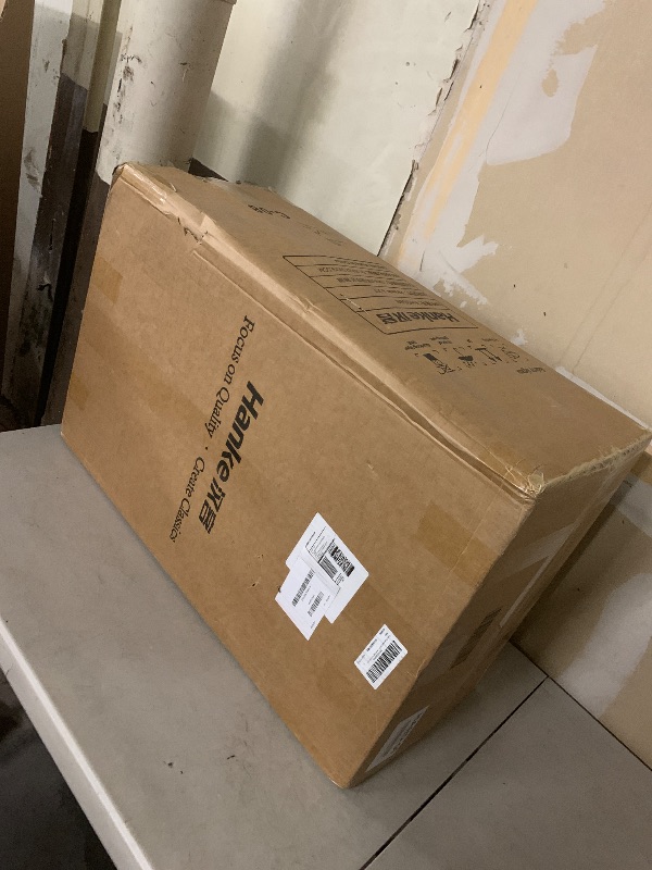 Photo 1 of Hanke Expandable 28 Inch Luggage with Spinner Wheels Top Opening Travel Luggage Hard Shell Rolling Suitcases Large Lightweight Checked Luggage with Cup Holder(Grey)