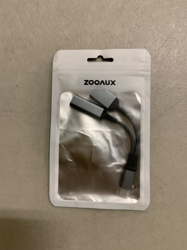 Photo 1 of 2-in-1 USB C OTG Adapter and Charger, Type C OTG Charging Adapter with 60W PD Fast Charging, USB C Splitter OTG Cable Compatible with iPad, iPhone 15 16 17, Samsung, Pixel, Chromecast