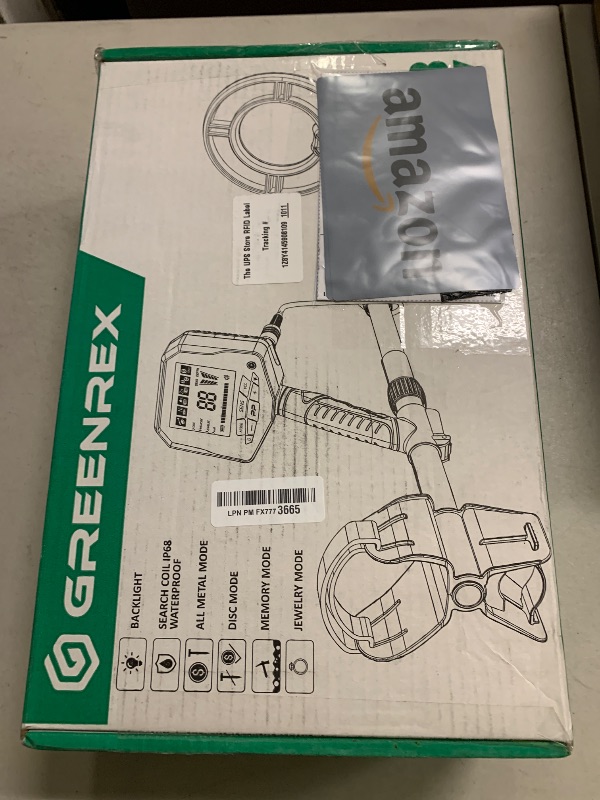 Photo 1 of Metal Detector for Adults Professional, Waterproof Pinpoint, High Accuracy Gold and Silver Detection, Underwater and Beach Use, 10'' IP68 Coil, Bigger LCD, New Advanced DSP Chip, Black