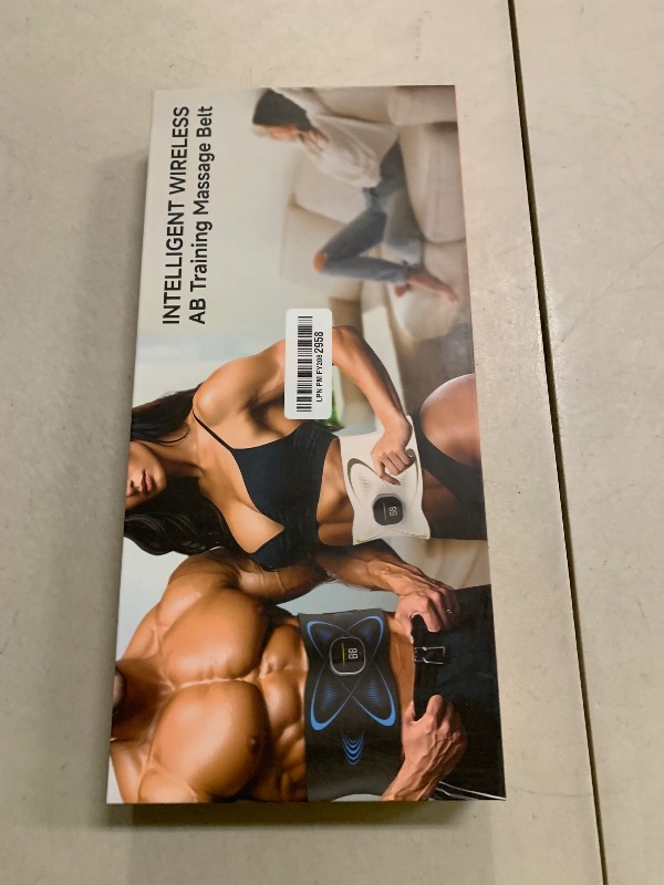 Photo 1 of Abs Stimulator Abdominal, ab Belt Muscle Stimulator with Heat for Belly Fat Loss, Stomach Cellulite Melting, Postpartum Care Smooth & Firming, Lower Back Massager for Pain Relief Women Men Gifts