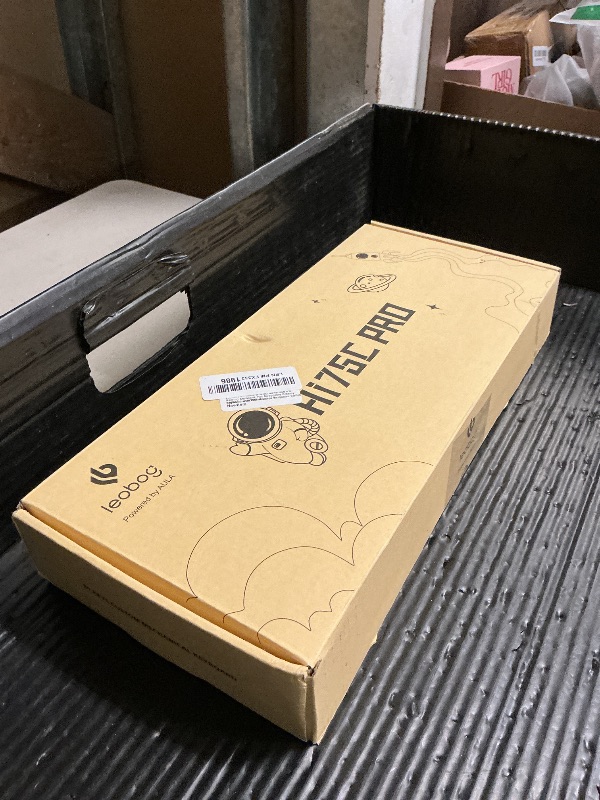 Photo 1 of LEOBOG HI75CPro Mechanical Keyboards, RGB Backlit Tri-Mode BT5.0/2.4GHz/USB-C Gaming Keyboard, Hot Swappable Creamy Keyboard with PBT Keycaps for PC/Windows/iOS/Andriod - Turquoise Switch, Brown