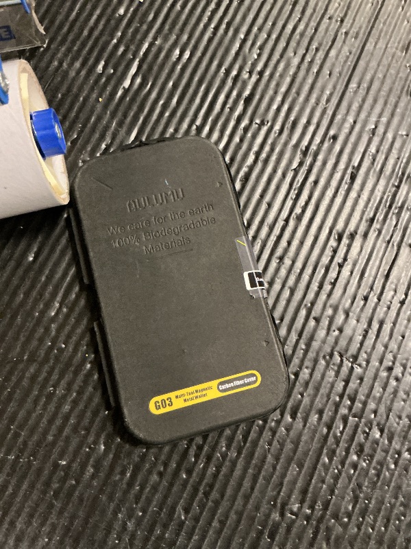 Photo 1 of Aulumu G03 Carbon Fiber Magnetic Wallet Card Holder | Magnetic Wallet Compatible with MagSafe | Multi Function - Mobile Phone Stand/Grip | Bottle Opener | RFID Shielding Card