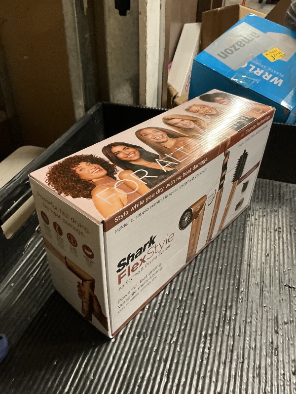 Photo 1 of Shark FlexStyle® (Special Edition) | Air Styling & Drying System | Powerful Hair Dryer Brush & Multi-Styler | Auto-Wrap Curlers, Oval Brush, Concentrator, & Storage Bag Included | Copper | HD433CP