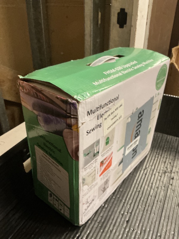 Photo 1 of Sewing Machine for Beginners,Double Needle Sewing Machine for Adults,16 Strings of Weaving Dreams,Adjustable Sewing Speed,Suitable for Daily Sewing at Home(White-1)