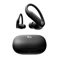 Photo 1 of Beats - Powerbeats Pro 2 True Wireless Active Noise Canceling Earbuds - Jet Black