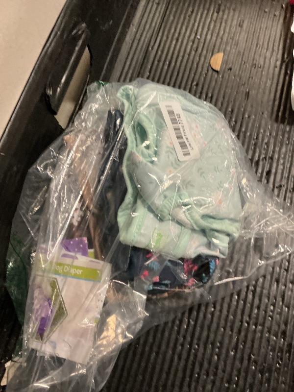 Photo 1 of wegreeco Washable Female Dog Diapers Highly Absorbent Reusable Diapers for Dog in Heat Period, 3 Pack (Chrysanthemum, Large)