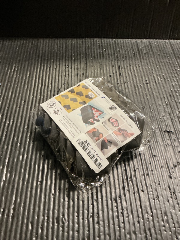 Photo 1 of 12 Pack Soft Corner Protector Baby Proofing Edge and Corner Guards, Safety Pre-Taped Rubber Foam Furniture Bumper for Fireplace, Table, Stair, Cabinet (Black)