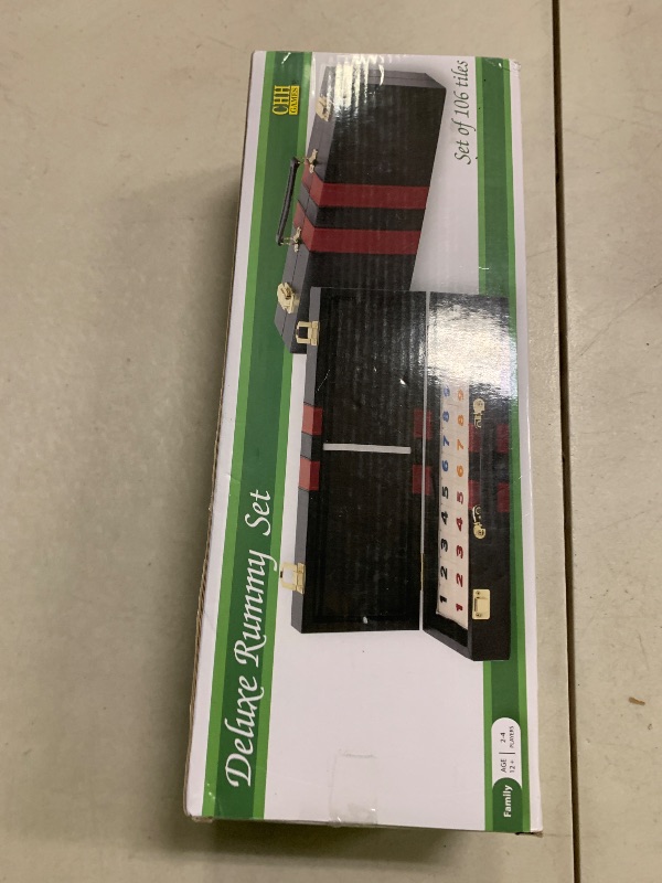 Photo 1 of Deluxe Rummy with Wooden Racks in Attache Case