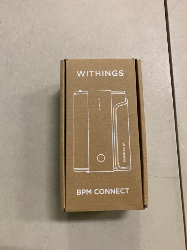 Photo 1 of Withings BPM Connect - Digital Blood Pressure Cuff & Heart Rate Monitor - Blood Pressure Machine Arm Cuff, FDA Cleared, FSA/HSA Eligible, IOS & Android