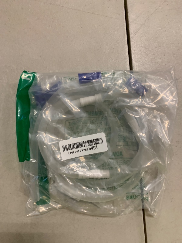 Photo 1 of 5-Pack 18 Inch Leg Bag Extension Tubing - Sterile, Latex-Free, Medical-Grade Silicone - 45cm Length with Connector Catheter Supplies Tubes