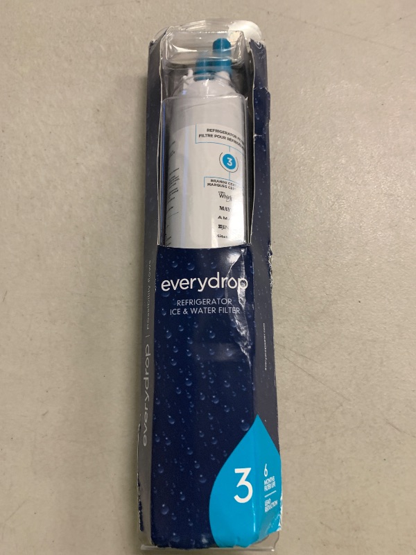 Photo 1 of everydrop by Whirlpool Ice and Water Refrigerator Filter 3, EDR3RXD1, Single-Pack