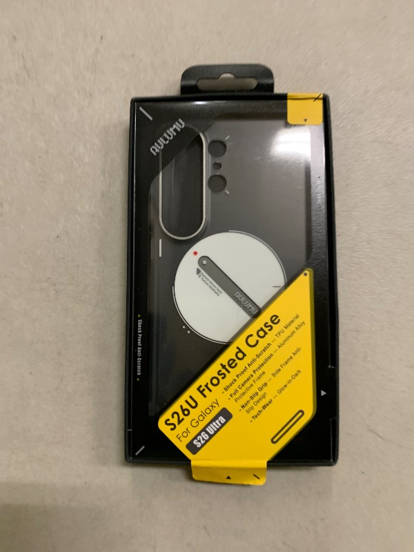 Photo 1 of Aulumu S26 Ultra Galaxy Magnetic Case | Thermal IMD Technology | Compatible with MagSafe | Passive Cooling Samsung Galaxy S26 Ultra Case - Translucent Gray