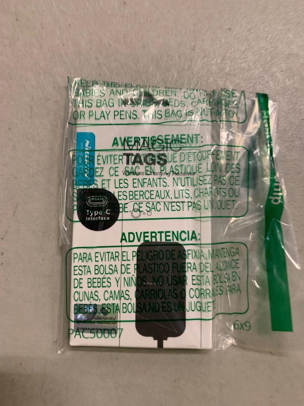 Photo 1 of [Short Version] Type C Wireless Charging Receiver, Nillkin Magic Tag USB C Qi Wireless Charger Receiver Chip for Google Pixe 6a/5a/2/3a/Nexus 6P A53 A52 and Other USB-C Phones